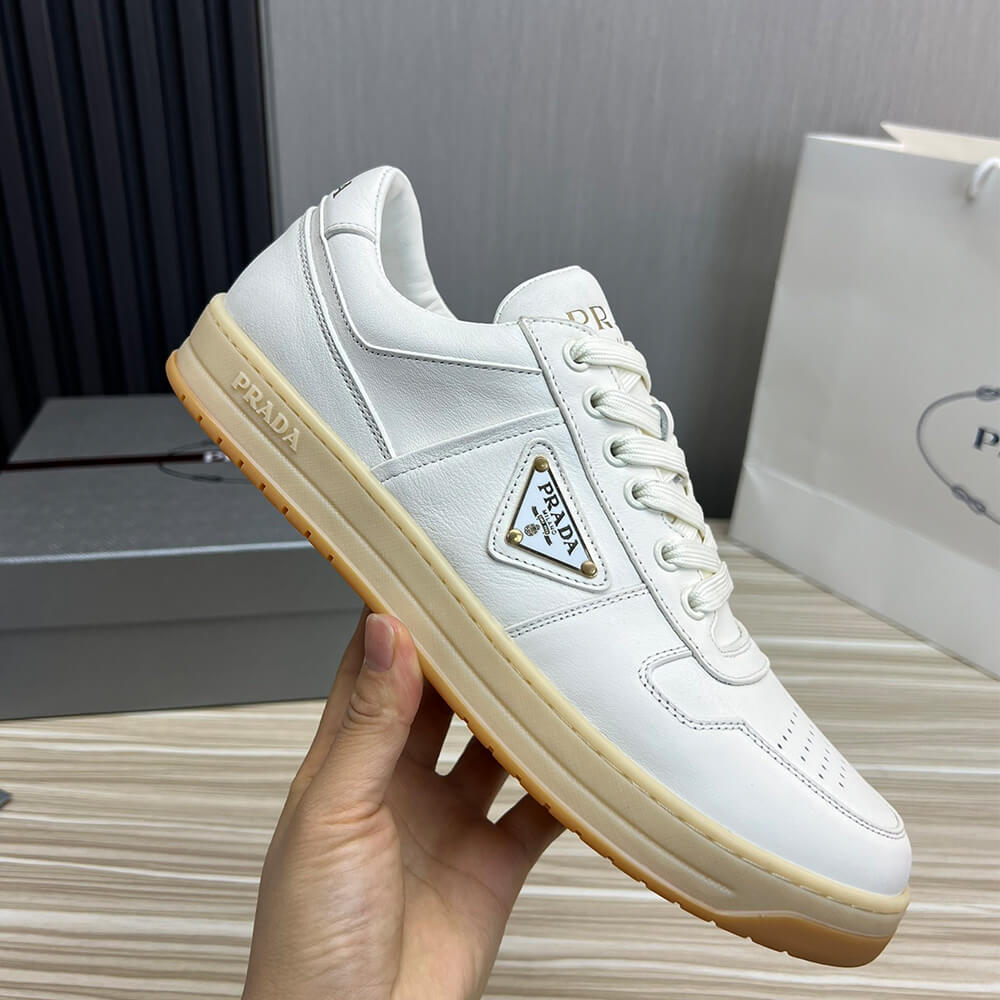 Prada Downtown nappa leather sneakers - Top Club