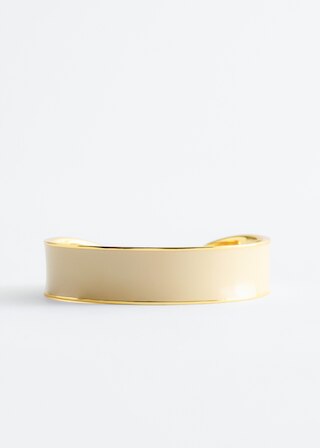 & Other Stories TWO-TONE CUFF BRACELET