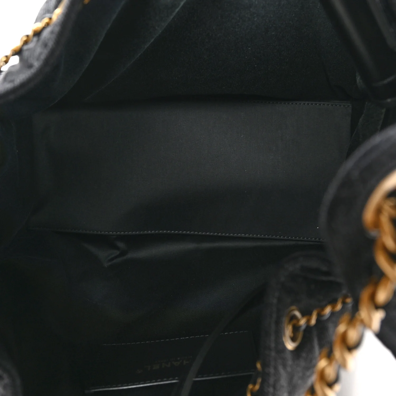 Washed Denim Quilted Medium Chanel 25 Handbag Black - Top Club