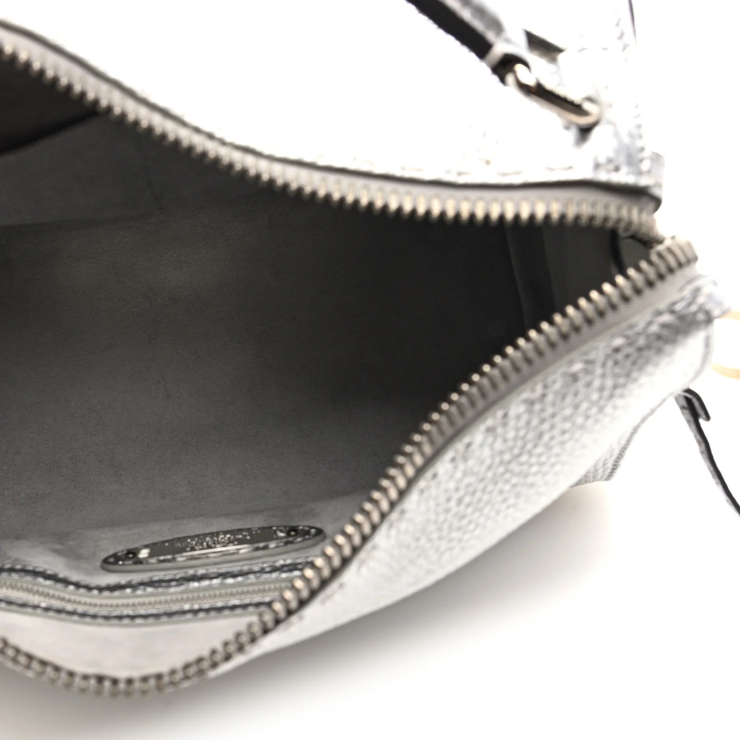 Cuoio Romano Lux Selleria Lei Boston Tote Argento - Top Club