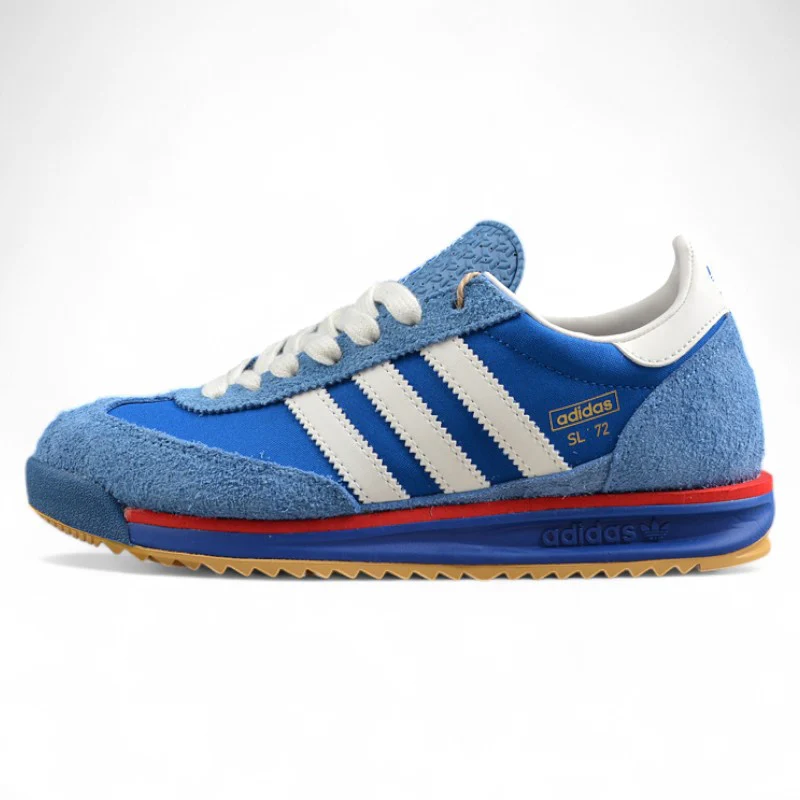 Adidas Originals SL 72 RS shoes in Blue and White Colorway - Sneaker Replica Workshop