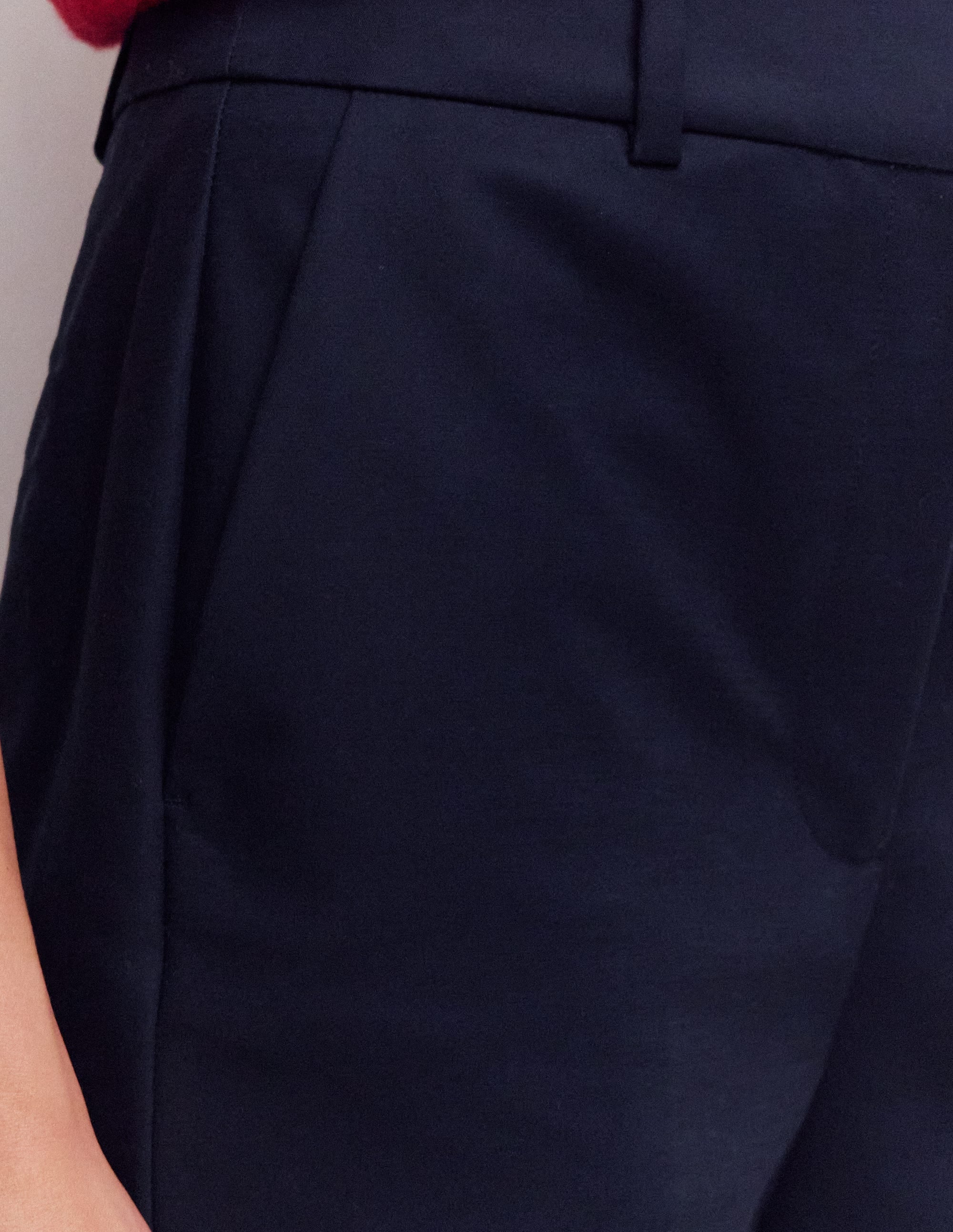 Zigarettenhose-Marineblau