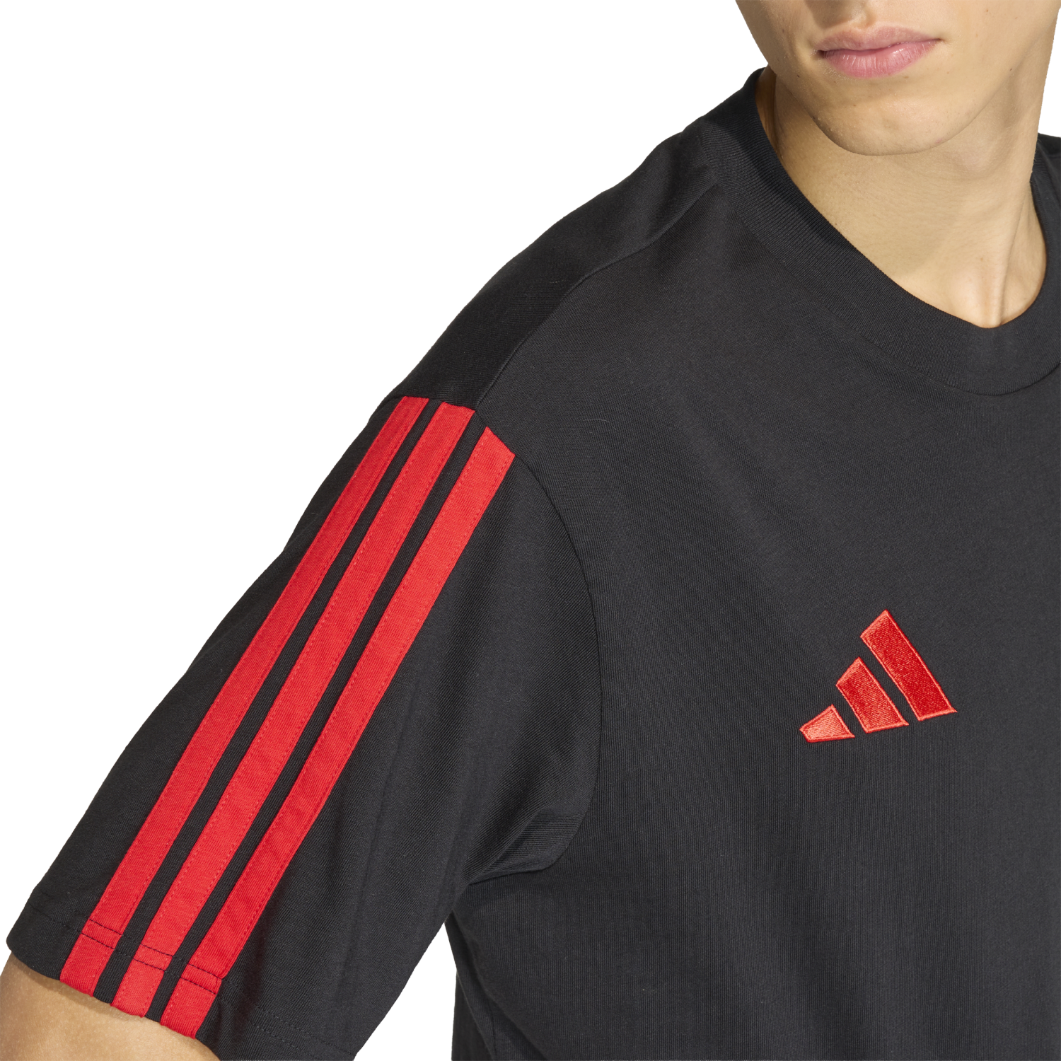 adidas Belgium DNA Black T-Shirt - Men's