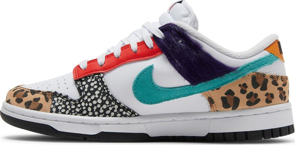 Wmns Dunk Low SE  Safari Mix  DN3866-100 - Sneaker Replica Workshop