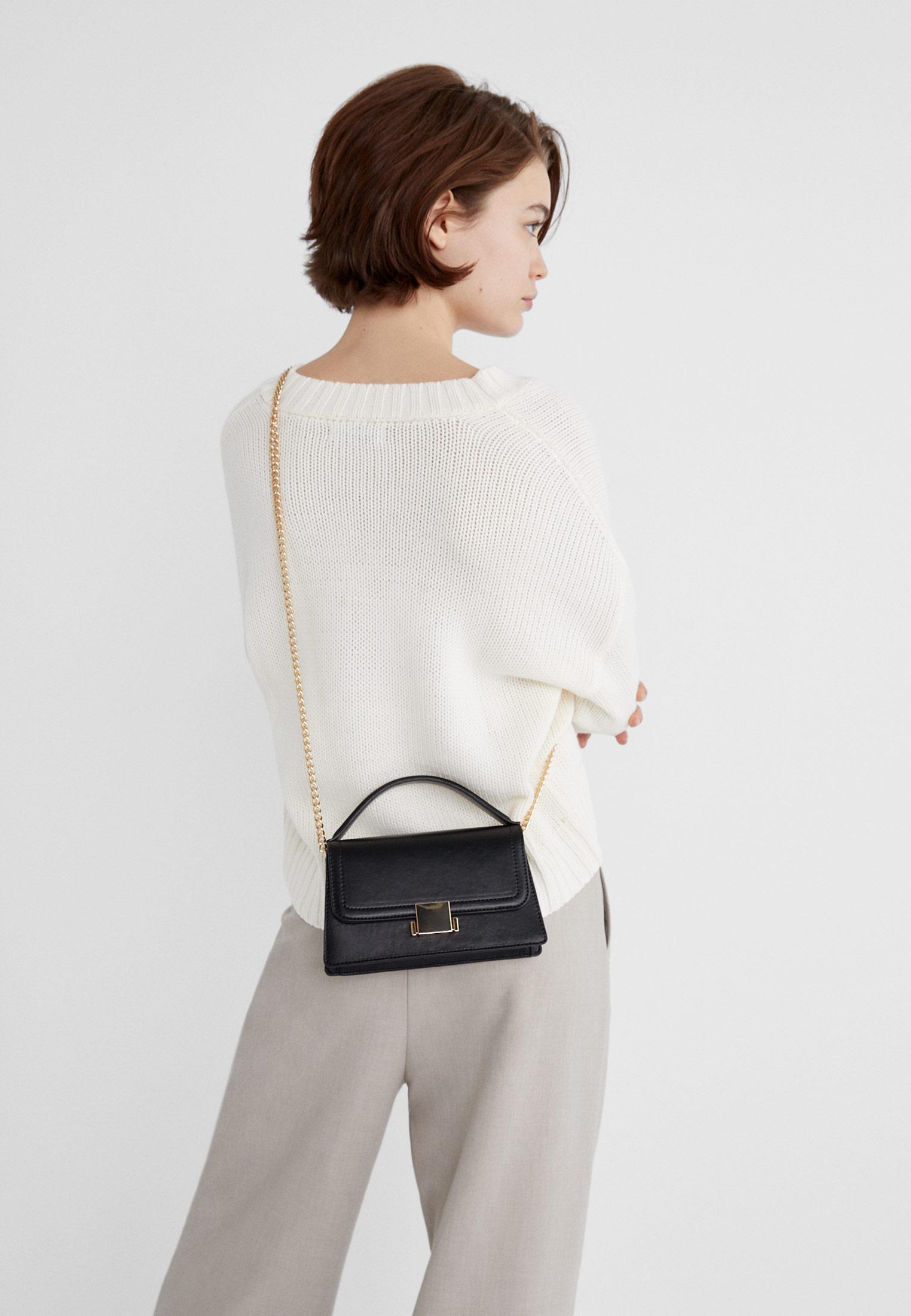 DOUBLE-HANDLE CROSSBODY BAG