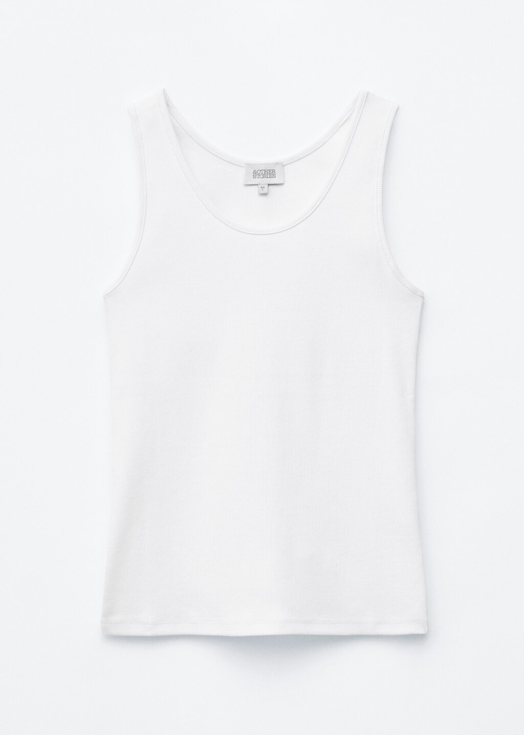 & Other Stories RIBBED COTTON TANK TOP