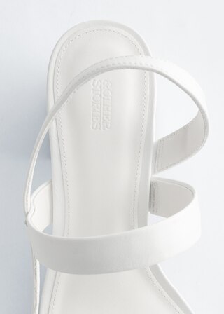 & Other Stories STRAPPY BLOCK HEEL SANDALS