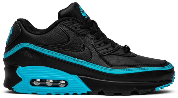Undefeated x Air Max 90  Black Blue Fury  CJ7197-002 - Sneaker Replica Workshop