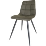 Eetkamerstoel Galgary - Microvezel Army green