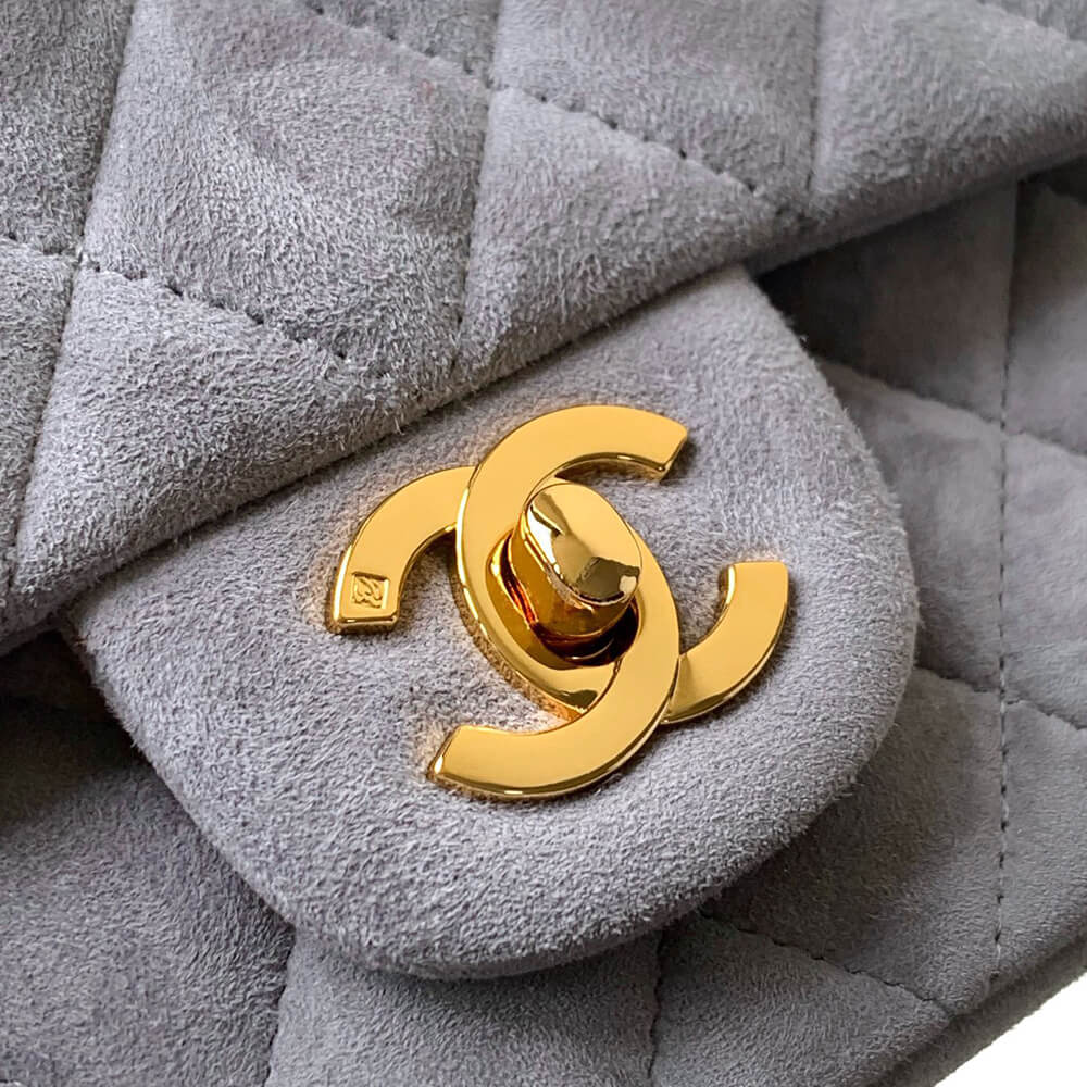 CHANEL SUEDE MINI FLAP BAG(HIGH-END GRADE) - Top Club