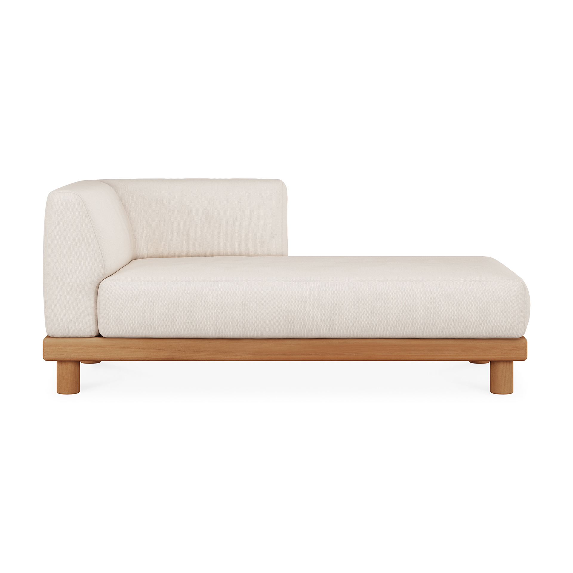 Modulaire bank Monocle outdoor wit set 2x lounge