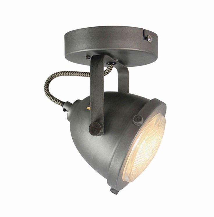 Spot Moto LED  1-Light Black