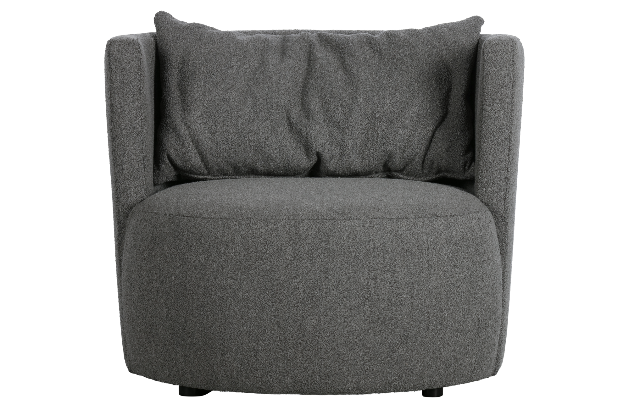 vtwonen fauteuil Explore bouclé Grijs