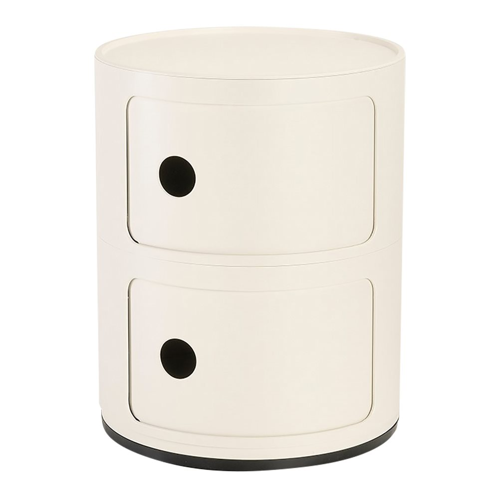 Nachtkastje Componibili Recycle 2 white