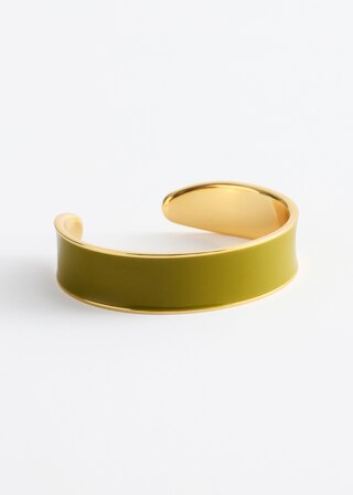 & Other Stories TWO-TONE CUFF BRACELET
