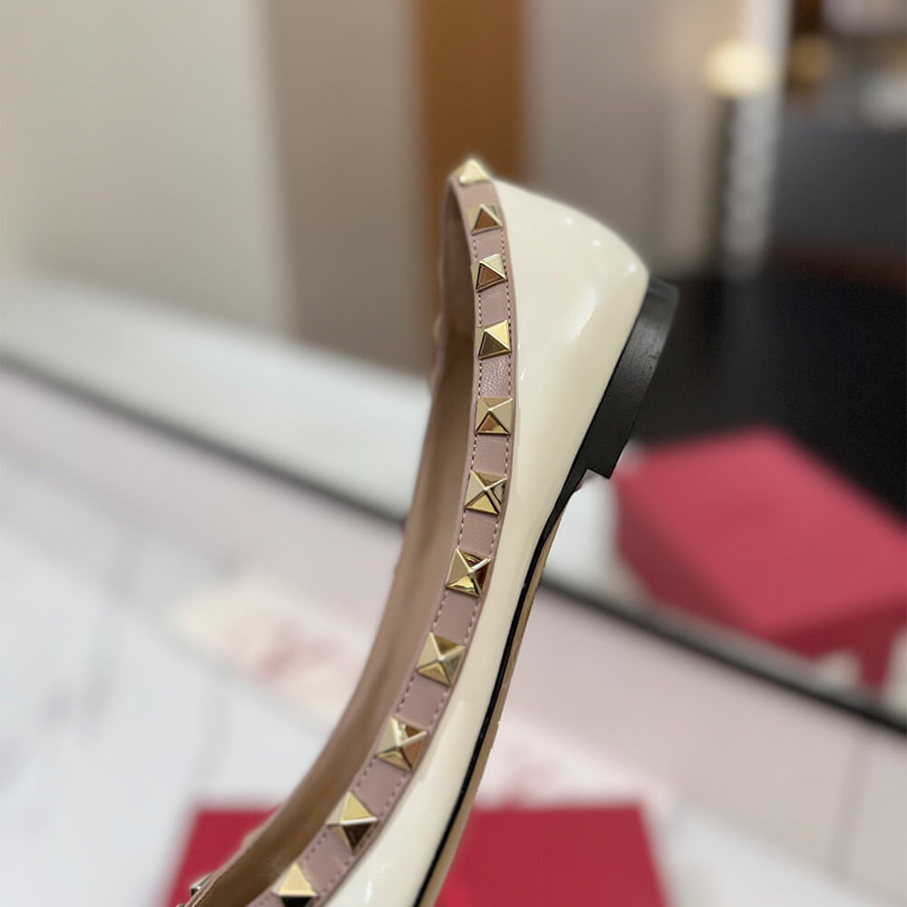 VALENTINO ROCKSTUD BALLET FLAT - Top Club