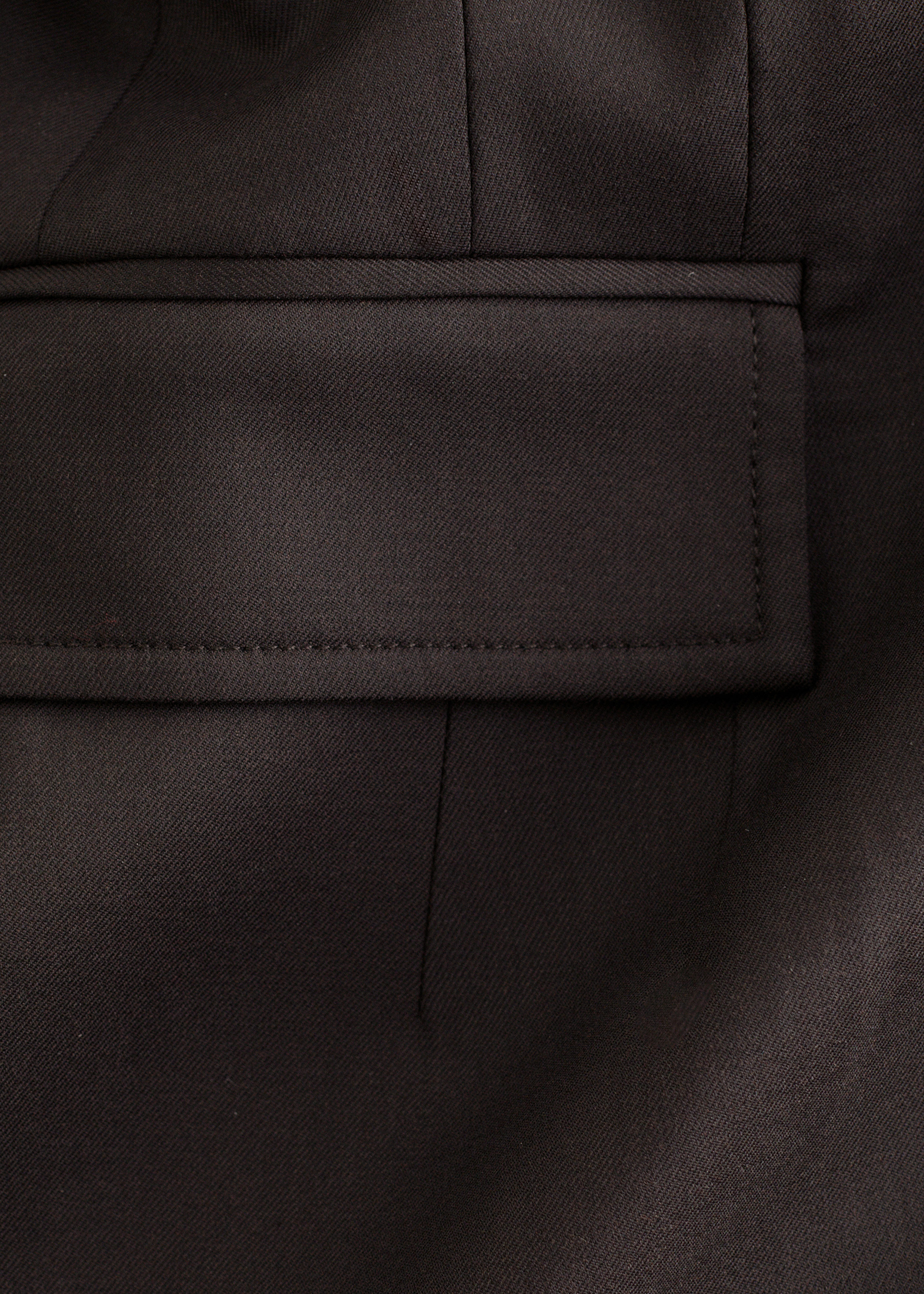 & Other Stories DOUBLE-BREASTED WOOL BLAZER