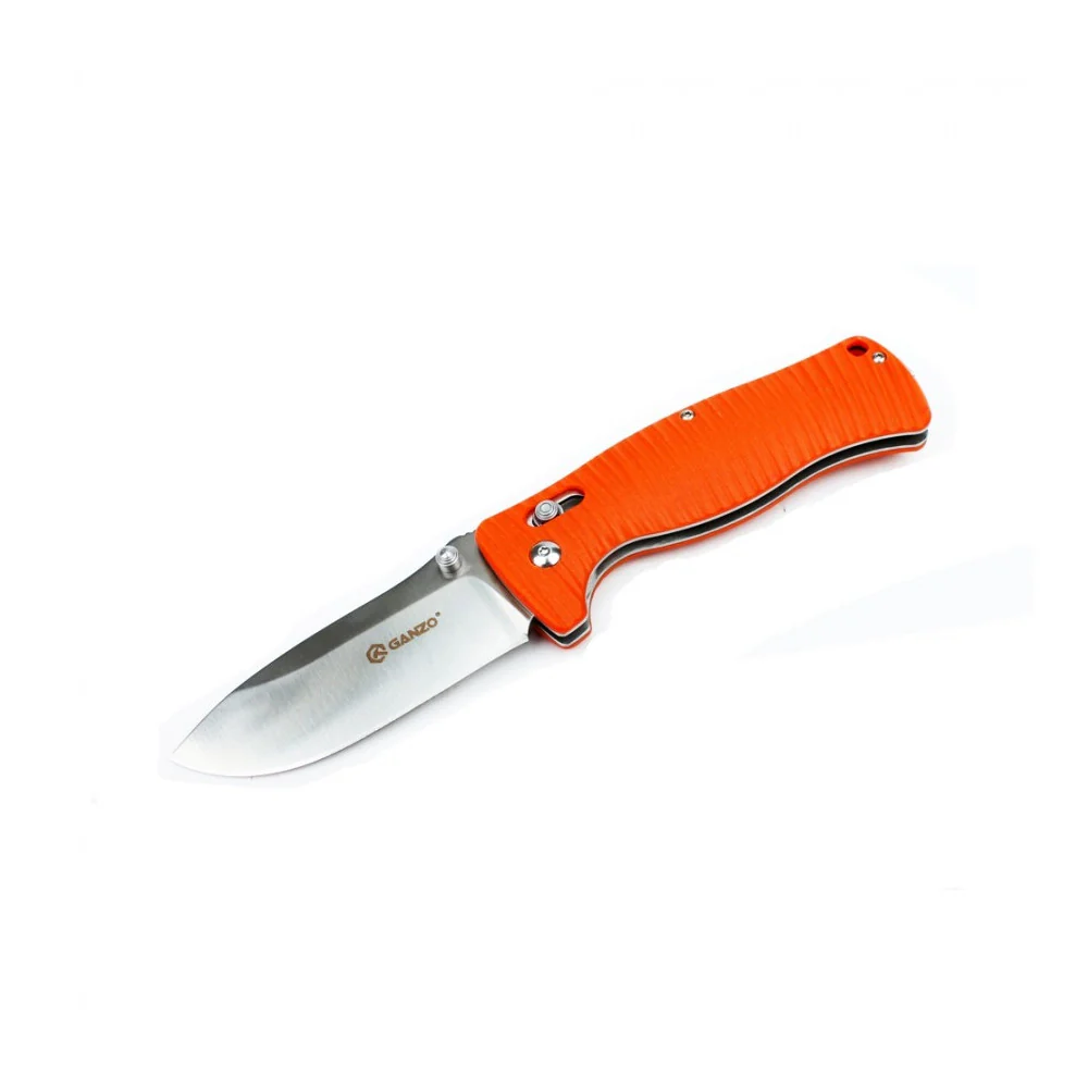 Ganzo G720 KNIFE steel folding pocket knife – orange