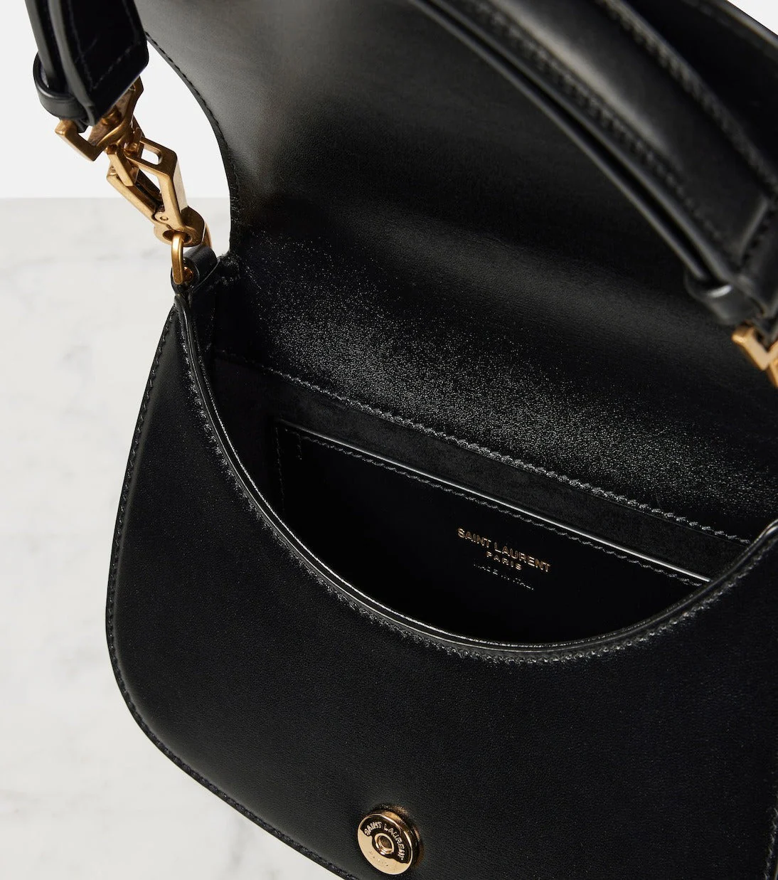 SAINT LAURENT Voltaire leather shoulder bag - Top Club