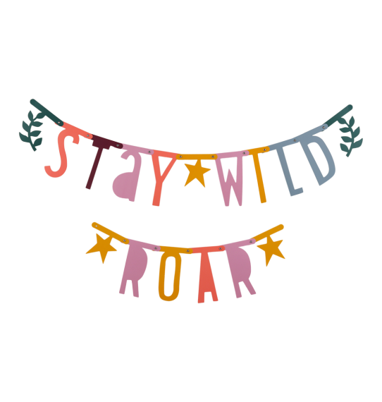 Letterbanner Boho Boho