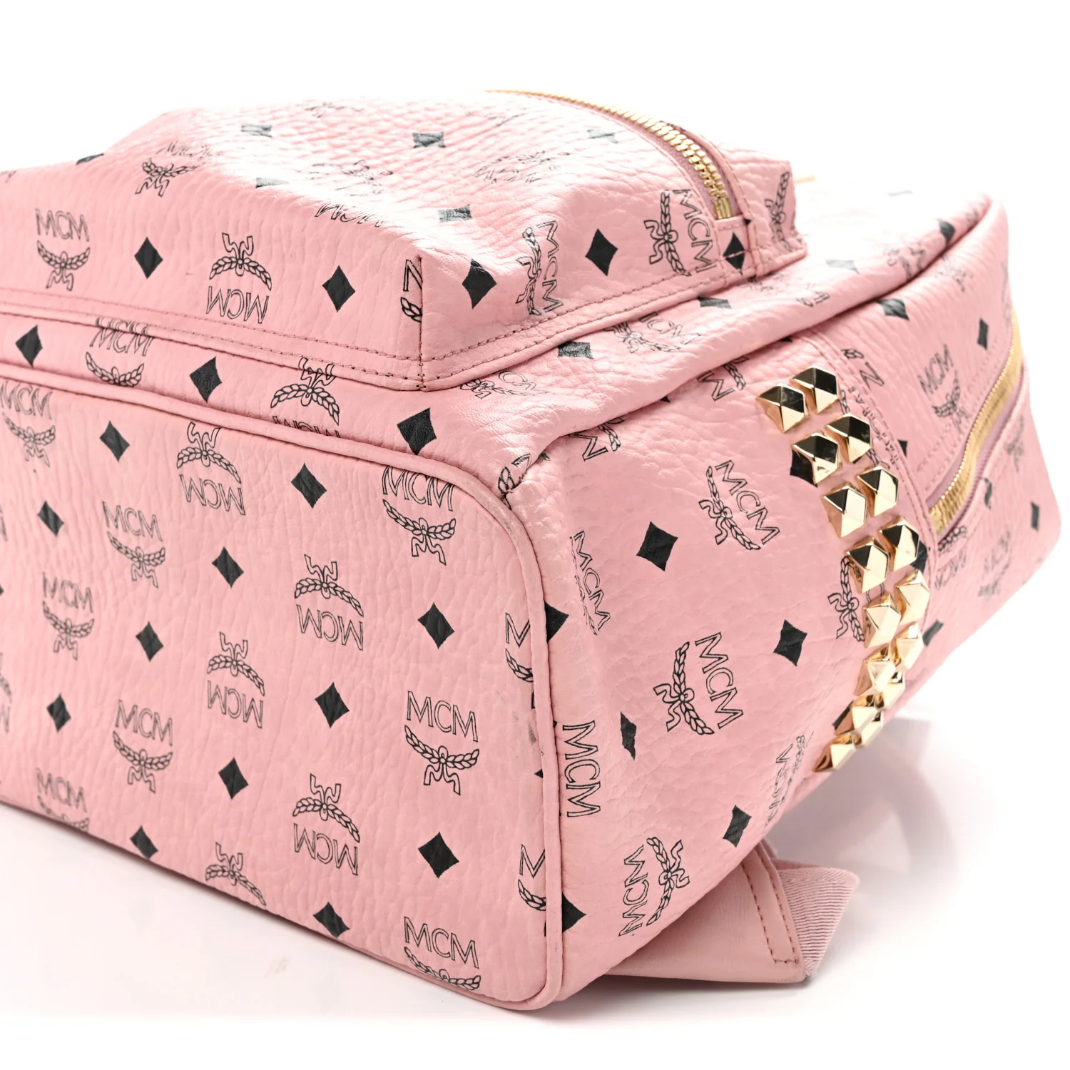 Visetos Small Side Stud Stark Backpack Soft Pink - Top Club