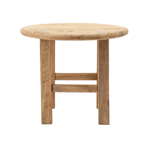Houten bijzettafel naturel