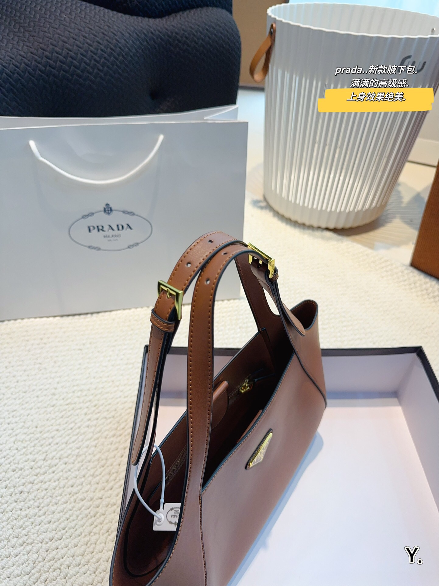 Pra new arrival hobo bag size: 27*7*19cm - Top Club