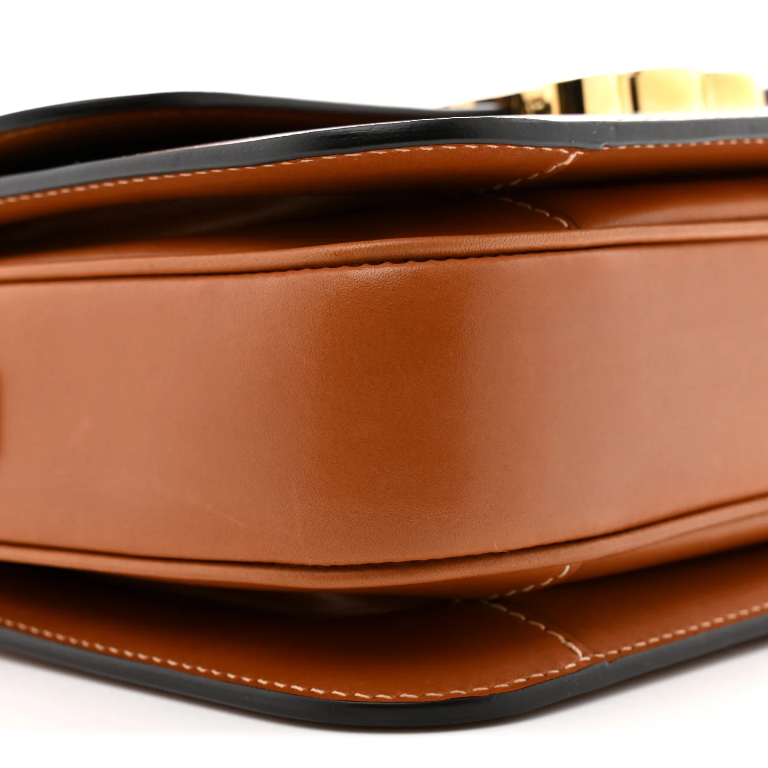 Natural Calfskin Medium Triomphe Tan - Top Club
