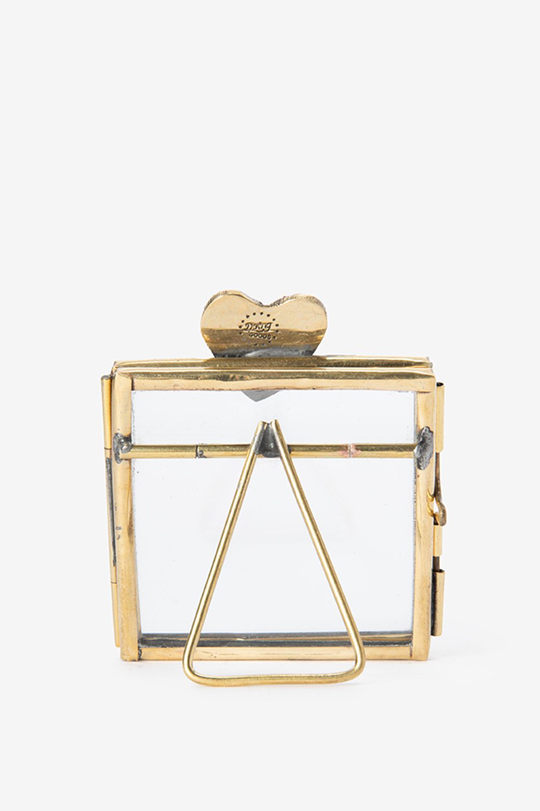 Doing Goods goudkleurig fotolijstje met hart