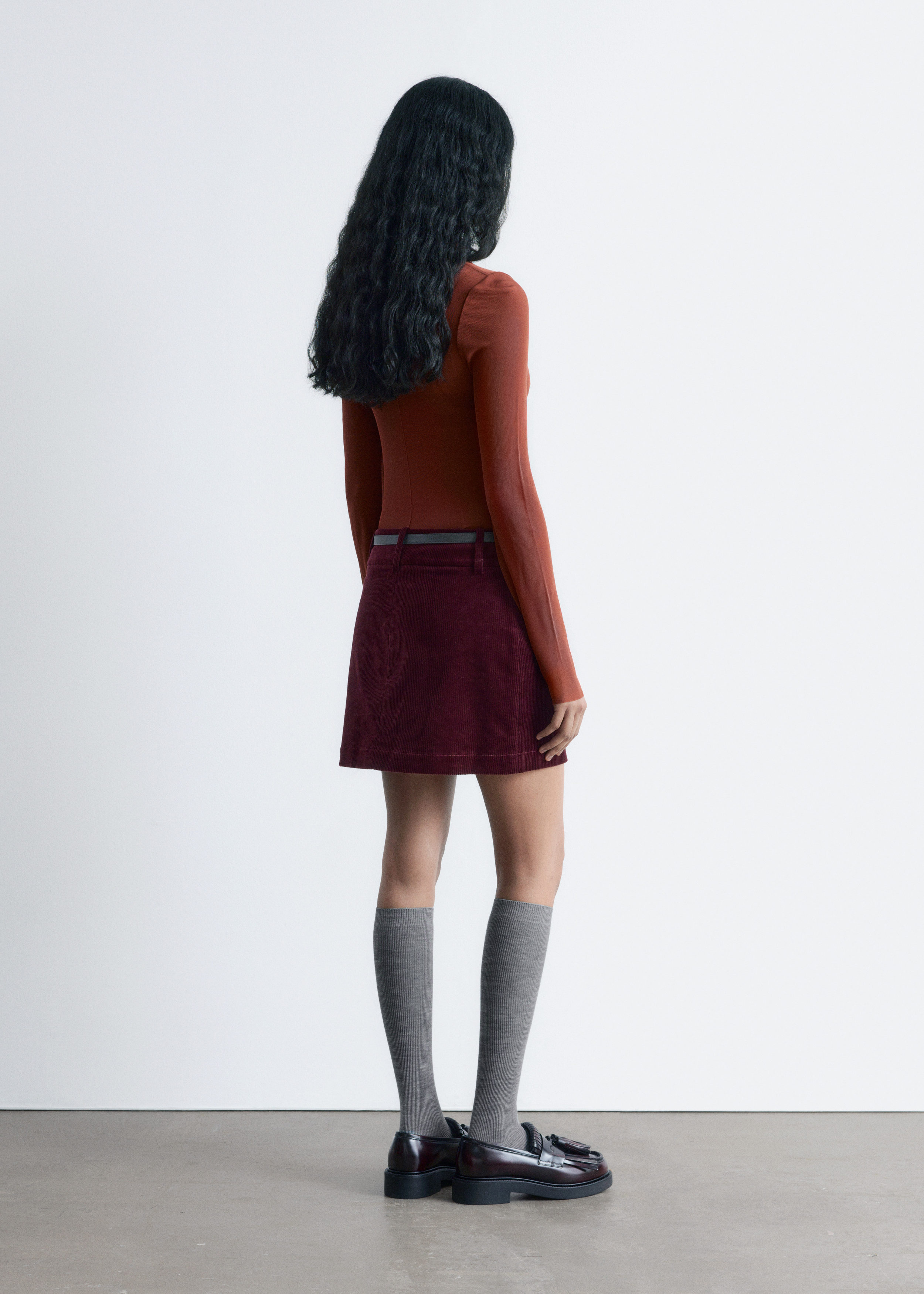 & Other Stories CORDUROY MINI SKIRT