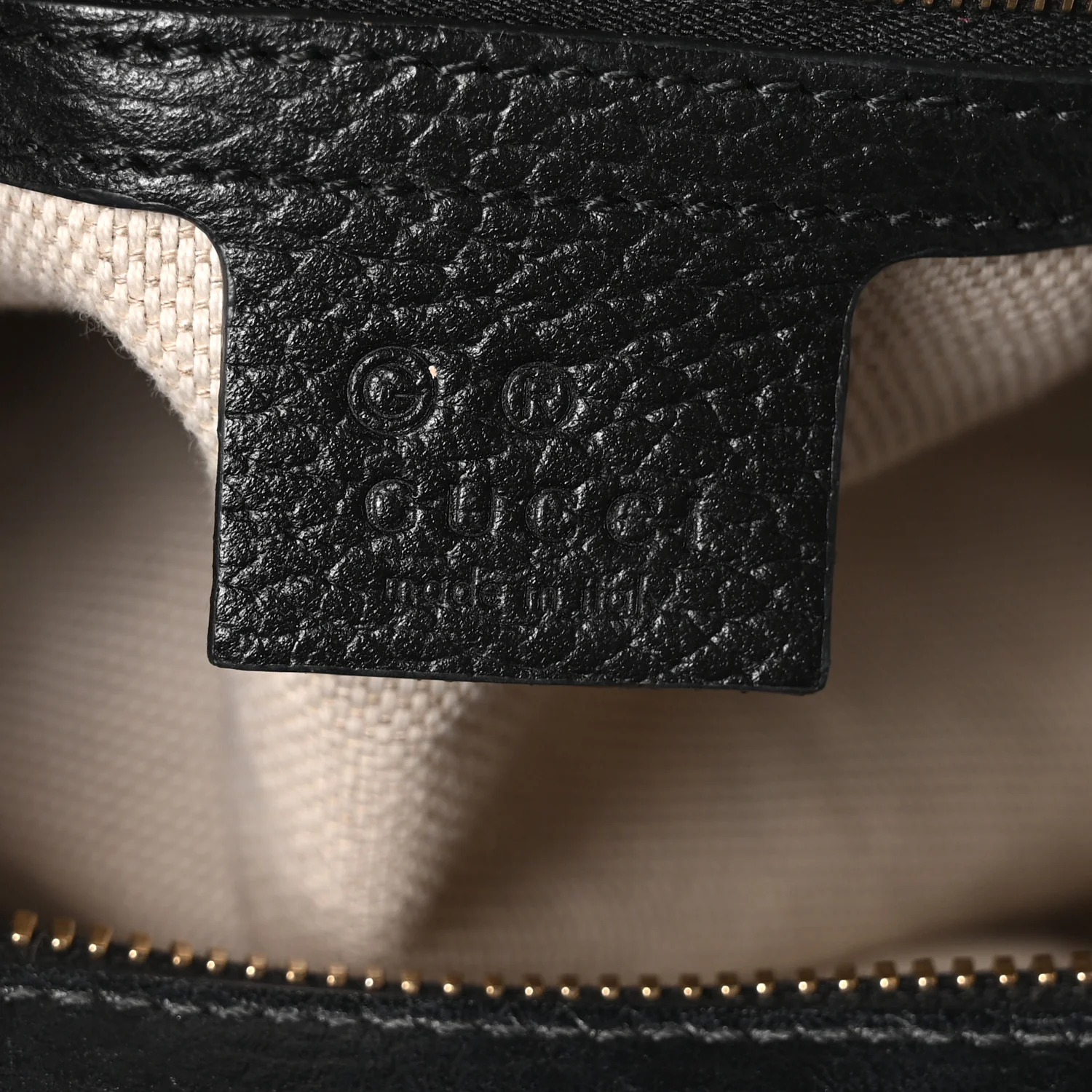 Dollar Calfskin Medium Soho Top Handle Satchel Black - Top Club