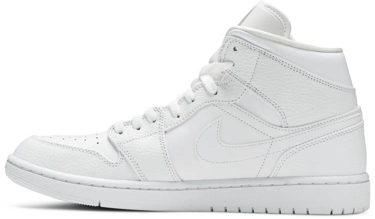 Jordan Reps 1 Mid  Triple White  554724-130 - Sneaker Replica Workshop