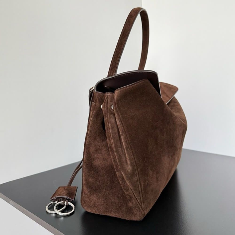 Balenciaga Rodeo Handbag Medium Suede(HIGH-END GRADE) - Top Club
