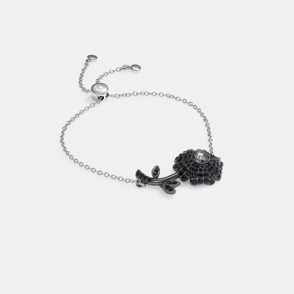 COACH Coach Sparkling Daisy Slider Bracelet