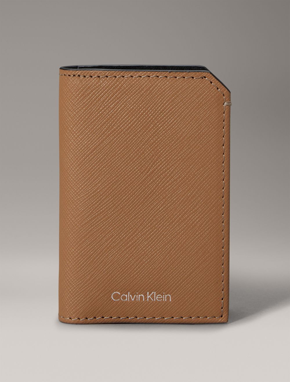 COACH Refined Saffiano Compact Bifold Wallet