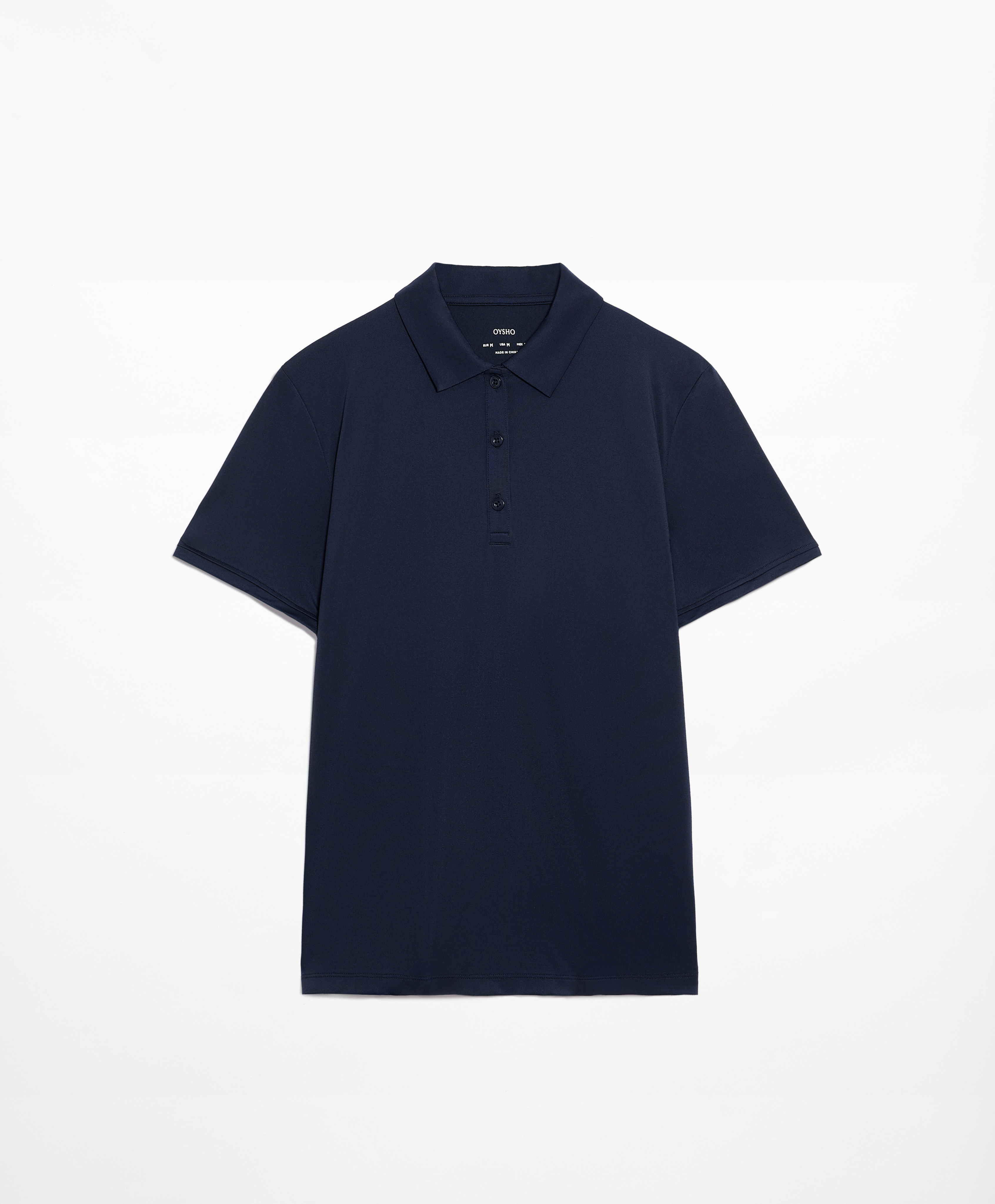 OYSHO Short-sleeved technical polo shirt
