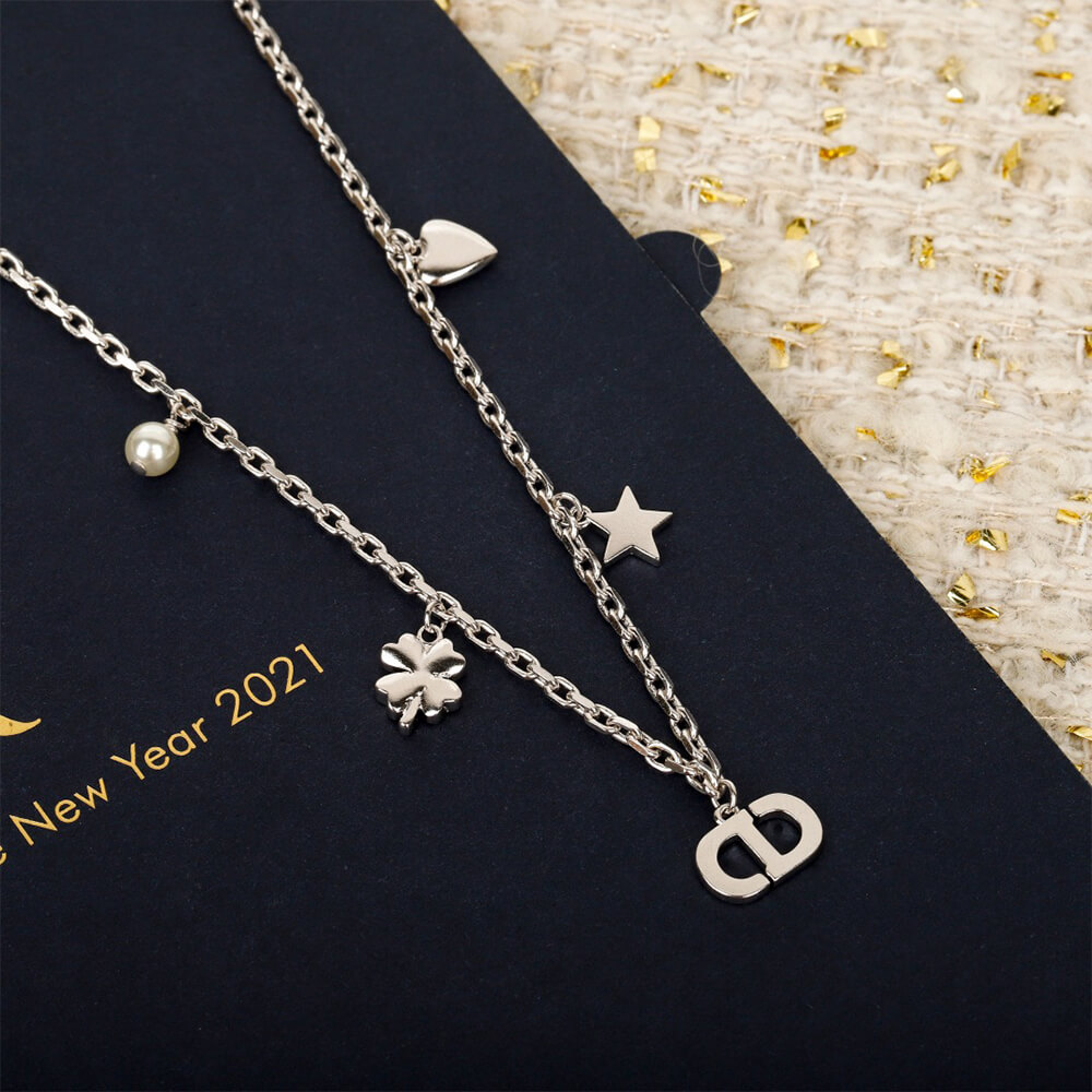 DIOR Petit CD Lucky Charms necklace - Top Club