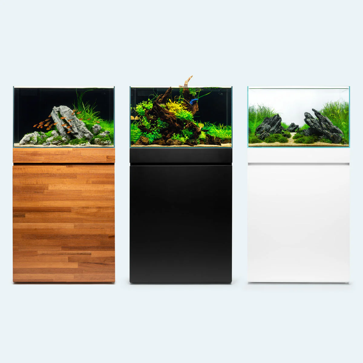 Ultum Nature Systems Aquarium Tank & Stand Bundle - Piano White