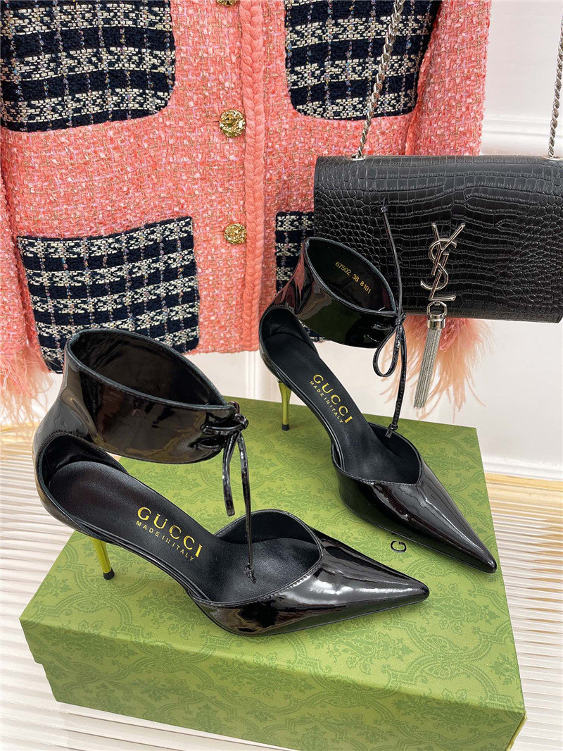 gucci metal heel pointed sandals - Sneaker Replica Workshop