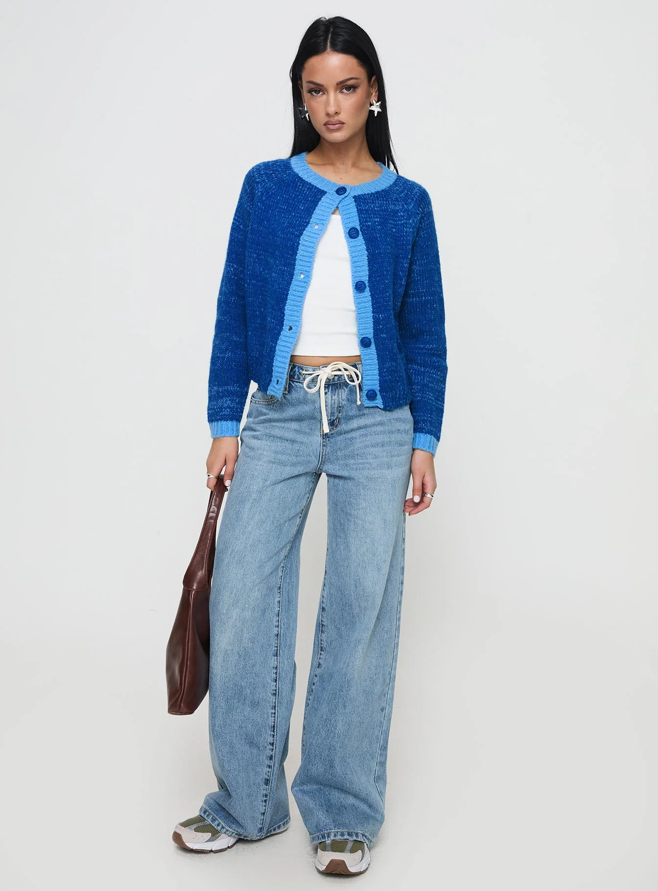 Oak Meadow Cardigan Blue