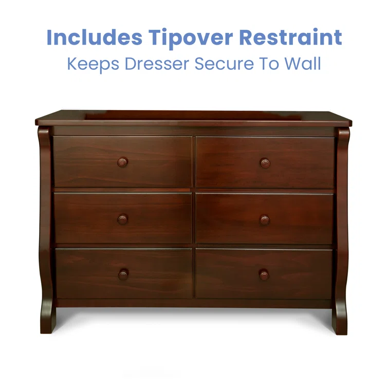 Universal Double Dresser -Made of Solid Woods