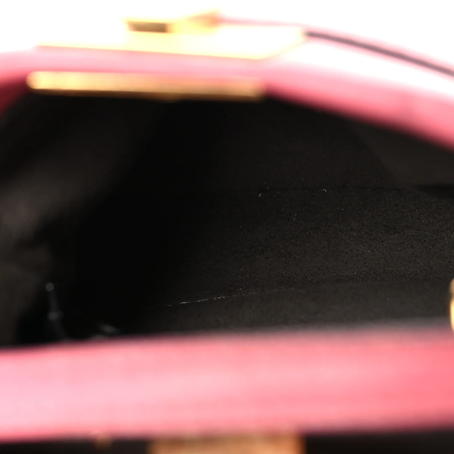 Shiny Nappa Micro Peekaboo Iconic Satchel  Rosa Fluo - Top Club