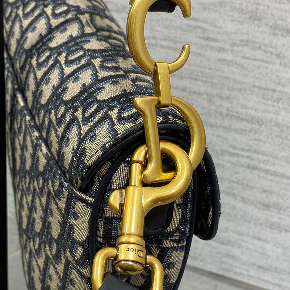 DIOR Mini Saddle Bag with Strap - Top Club