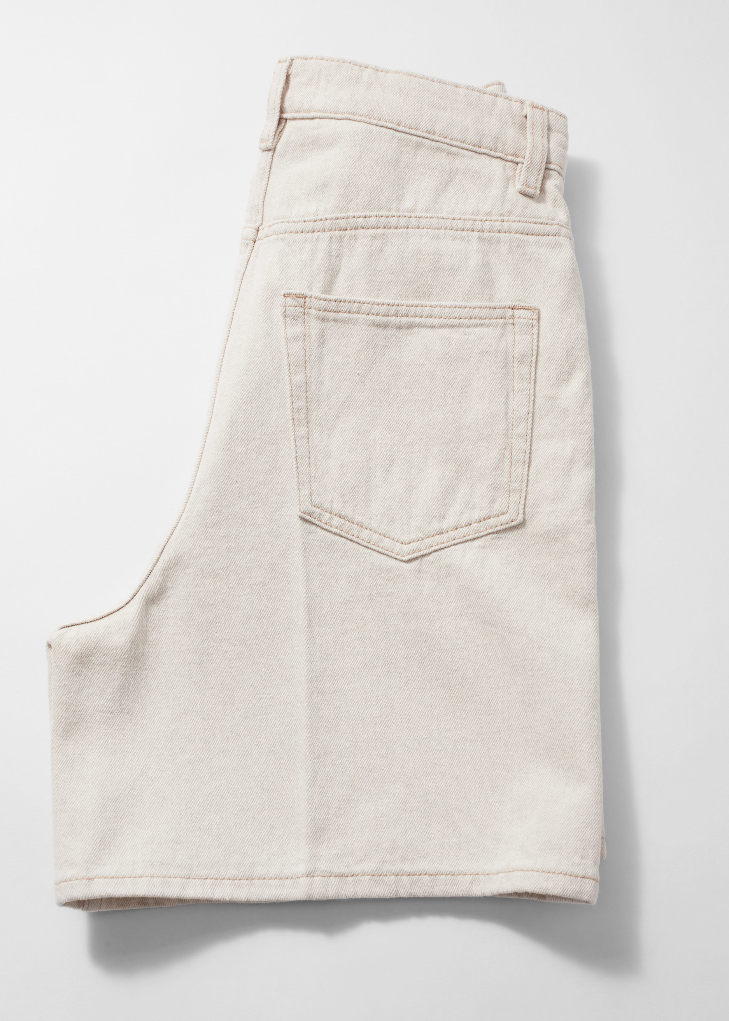 & Other Stories WIDE-LEG DENIM SHORTS