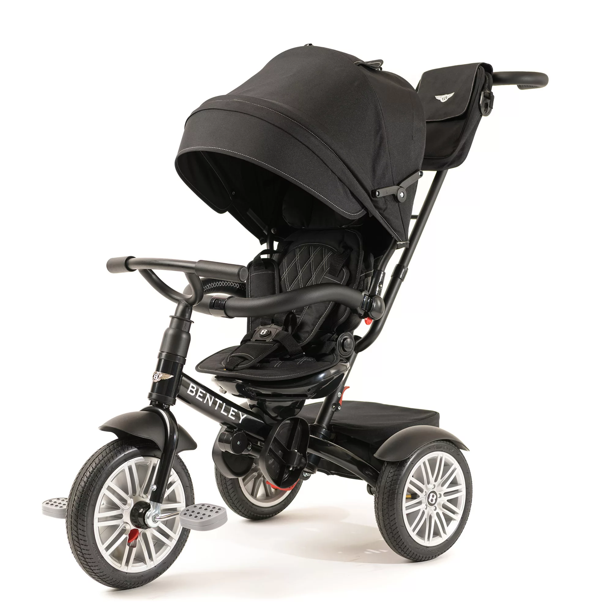 Bentley 6 in 1 Baby Stroller/Kids Trike in Red