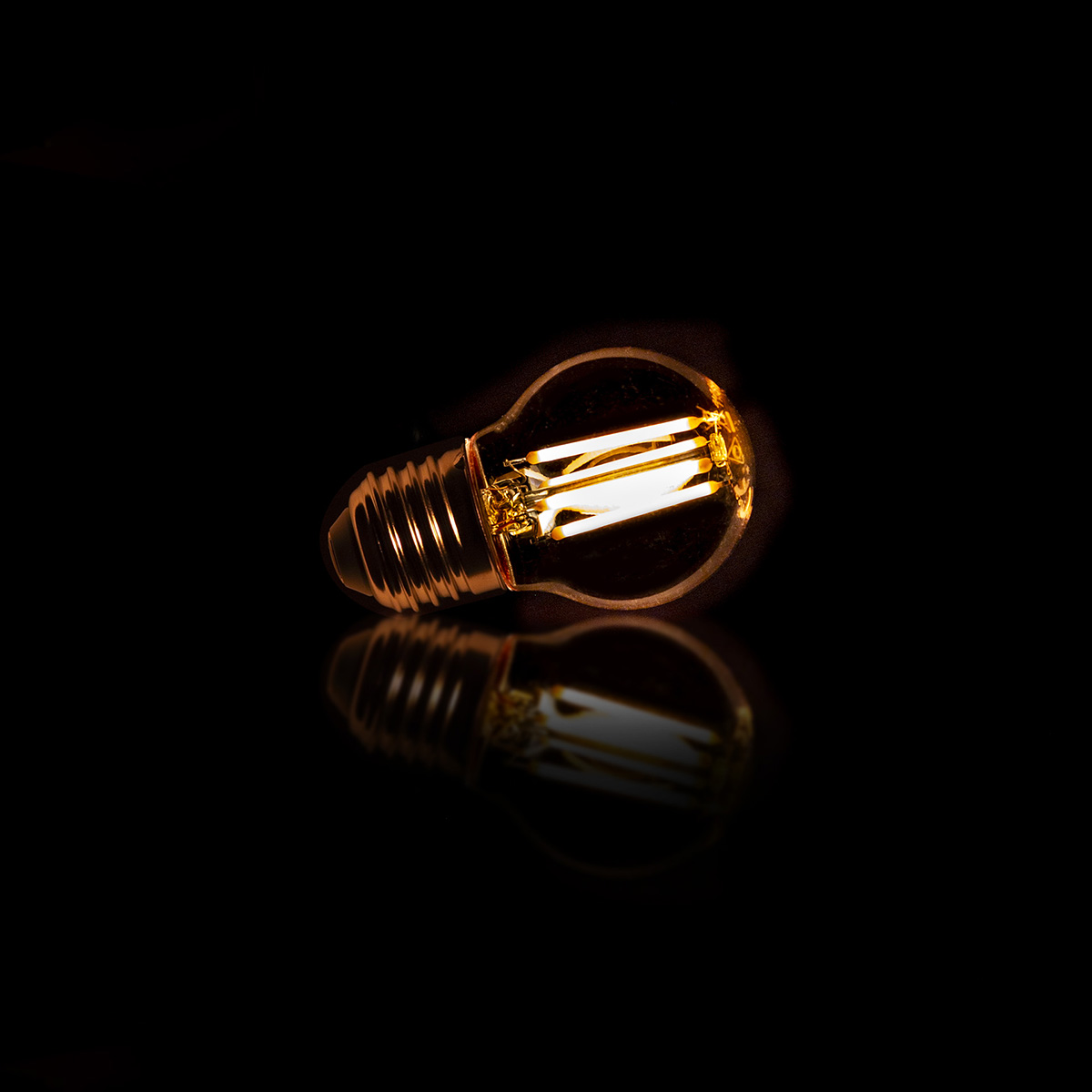 Lamp B - LED filament bol Ø4,5 cm