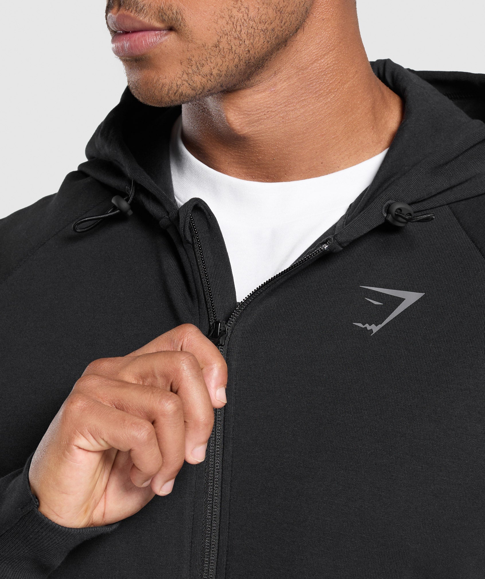 COACH Interlock Tech Zip Up Hoodie