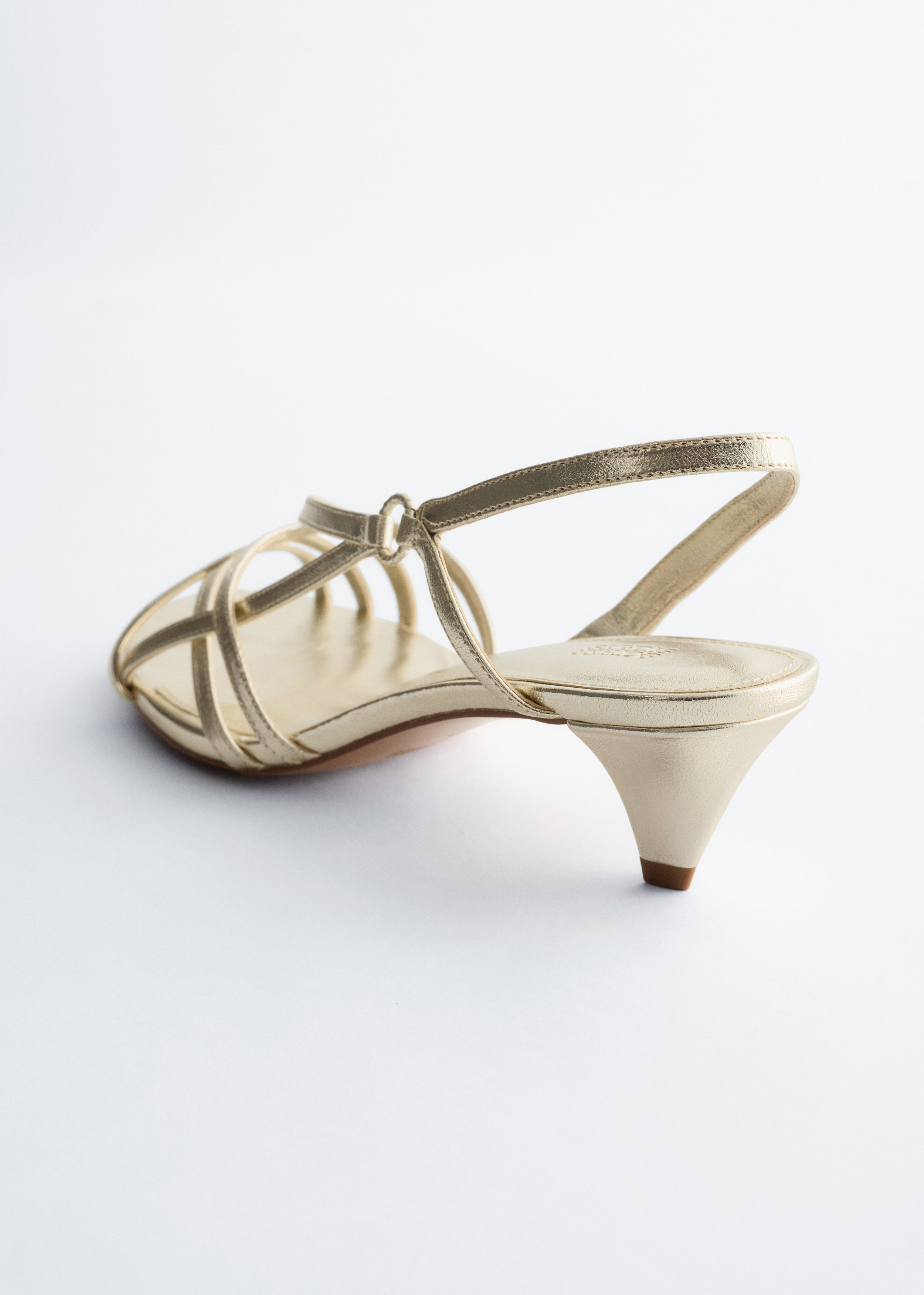 & Other Stories STRAPPY LEATHER SANDALS