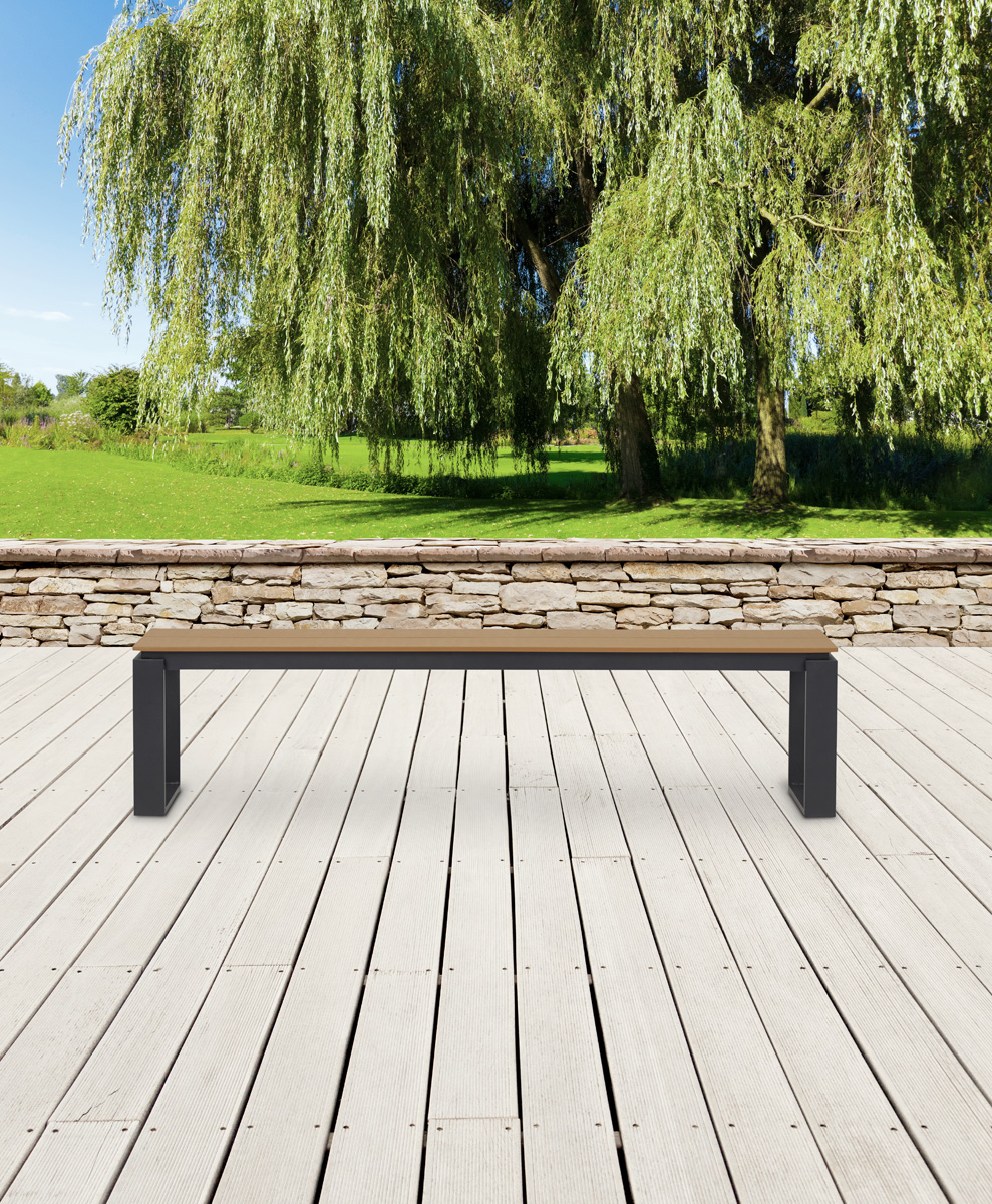 Tuinbank Abel 180 cm Bruin