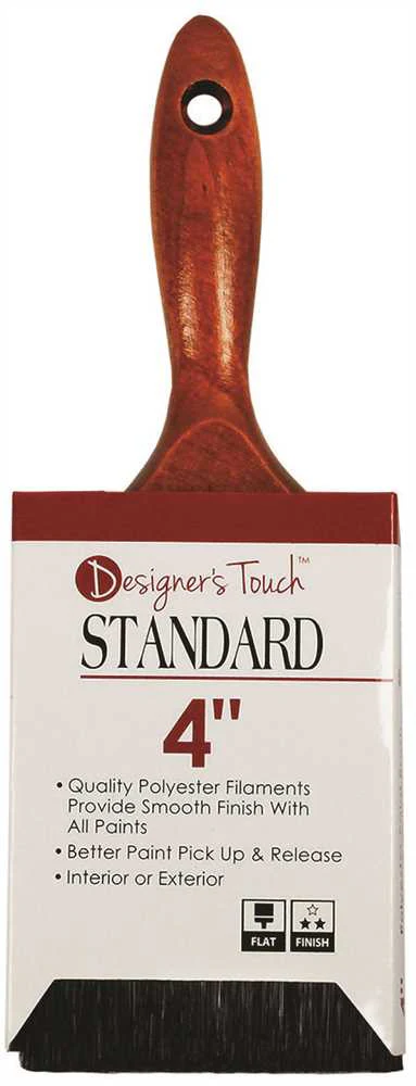 Designer Touch&trade; Standard Varnish Brush, 4 In. - CPC Painting, Inc.